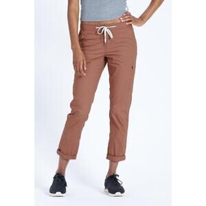 Vuori Women’s Ripstop Jogger Pant SZ MEDIUM Light Terracotta Copper EUC Hiking